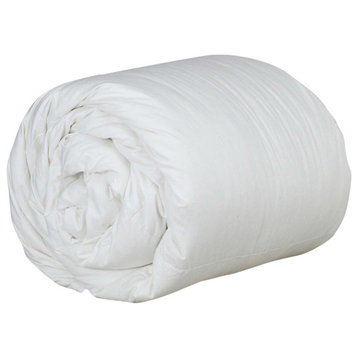 Essential Fall Weight White Goose Down Comforter, Twin