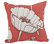 Poppyfield Kravet Linen Pillow Cover, Faded Brick Red
