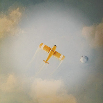 Sky Mural Boys Nursery