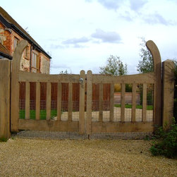 bespoke wooden gate - Home Fencing And Gates