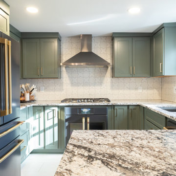 Storage-Focused Kitchen Remodel with Custom Pantry + Layout Reconfiguration