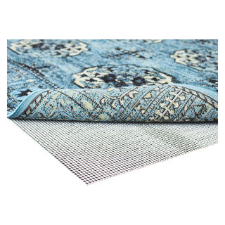 RUGPADUSA - Dual Surface - 6'7 x 9' - 1/4 Thick - Felt + Rubber -  Non-Slip Backing Rug Pad - Safe for All Floors