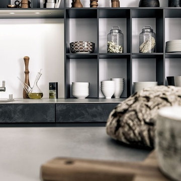 Concrete Cabinets - Industrial Chic
