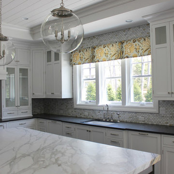 Rooms Featuring Custom Window Treatments by Lynn Chalk