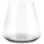 blomus - Belo Tumbler Glasses, 9.5oz, Set of 6, Clear - blomus BELO Tumbler Glasses - 9.5 Ounce - Set of 6 - Clear Glass are mouth blown by experienced artisans which makes every item an exquisite piece of uniquely crafted pleasure. Designed by Frederike Martens. Mouth blown glass may create subtle variances such as flow lines, small bubbles, and minimally different material thicknesses which let the color elegantly vary from piece to piece and add to the beauty and uniqueness of each hand-crafted piece. Complete your BELO sets with white wine glasses, red wine glasses, champagne flutes, champagne saucers, tumblers, water carafe and wine decanter.�Mix and match with colored BELO glassware for a striking presentation. 9.5 fluid ounces / 280ml. 3.5" x 2.6" / 9 x 6.5cm. Rim is cut and polished. This item ships as a set of 6 tumblers. Dishwasher safe.