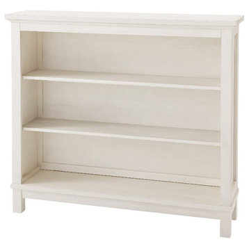 Westwood Design Westfield Traditional Hutch / Bookcase - Brushed White Finish