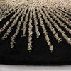 Safavieh Soho Wool Viscose SOH655 Rug 10' Round Black/Beige Rug