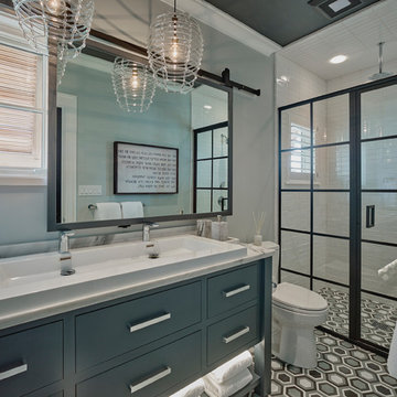 Transitional Bay Front Family Home