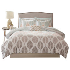 Madison Park Essentials Dalton Reversible Comforter/Sheet Set