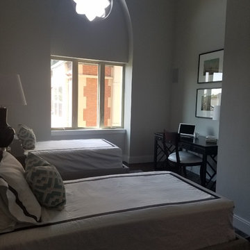 Chic Guest Bedroom in Renovated Historical Church
