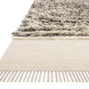 Ellen DeGeneres Crafted by Loloi Natural/Ash Abbot Rug, 7'9"x9'9"
