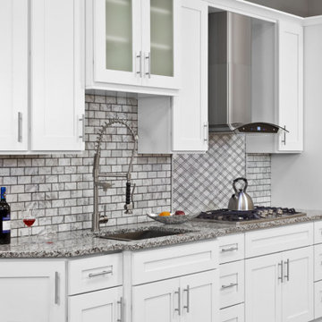 Alpina White Kitchen Cabinets