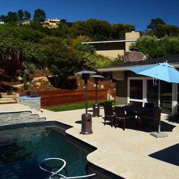 Pool Patio and Garden