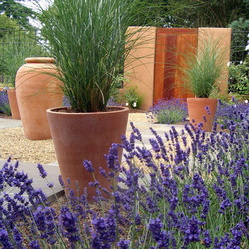 Lavender and Terra Cotta