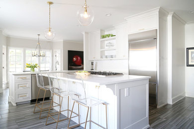 Example of a kitchen design in Other