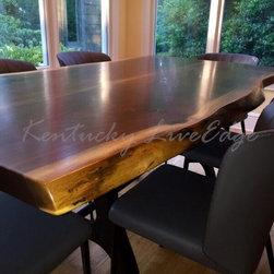 Live Edge Dining Table - Dining Tables