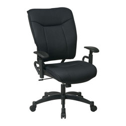 Deluxe Black Mesh Managers Office Chair - Office Chairs