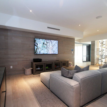 Cocoplum Estate - Media Room with Wine Cellar & AV System