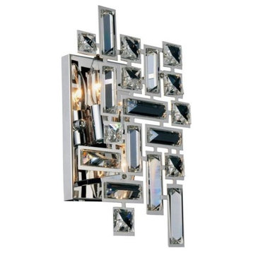 Elegant Lighting V2100W12C/RC Picasso - Two Light Wall Sconce