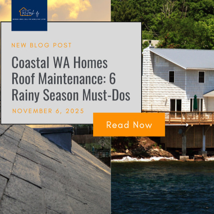 Coastal WA Homes roof maintenance: 6 rainy season must-dos