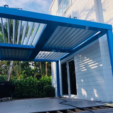 Blue Equinox Louvered Roof