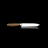 Schmidt Brothers Cutlery Bonded Teak Double Edge Utility Knife, 6"