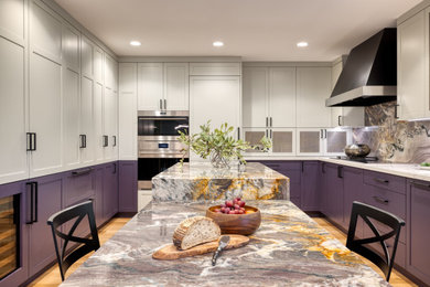 Transitional kitchen photo in San Francisco