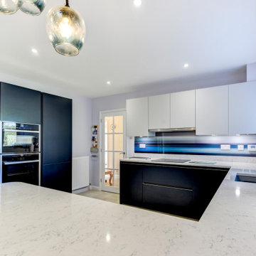 Reworked Bauformat Kitchen in Findon Village, West Sussex