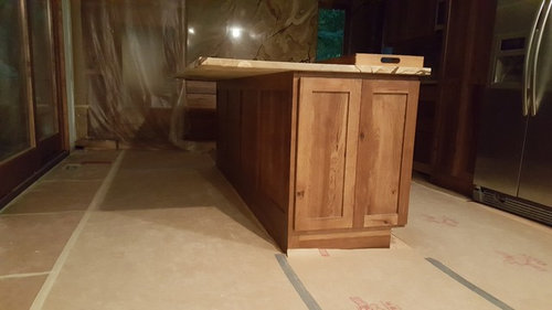 Question About Support For Island Overhang, Island Countertop Overhang Support Legs