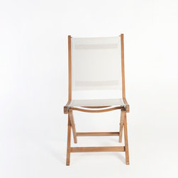 Wintons Teak Mendez Folding Chair - Outdoor Dining Chairs