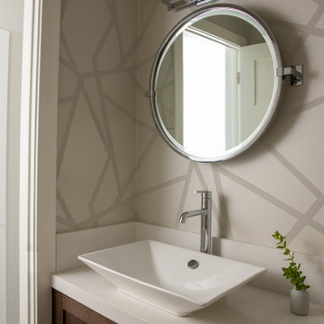 Contemporary Powder Room