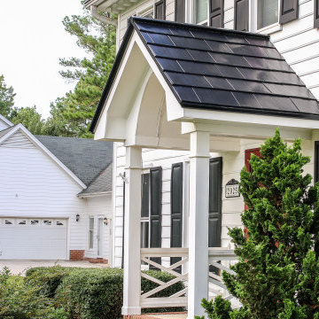 Metal Roofing - Oxford Metal Shingle in Black House