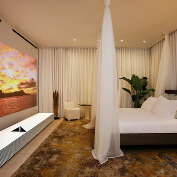 "Bedroom Escape" designed by Campion Platt for Sony 4K Ultra Short Throw Project