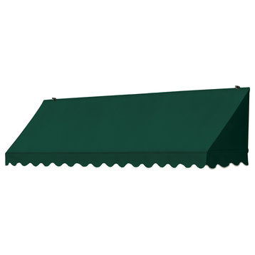 Traditional Awnings in a Box, Forest Green, 8'