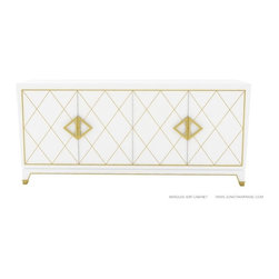 JONATHAN FRANC - MARQUIS 4DR CABINET by Jonathan Franc - Buffets And Sideboards