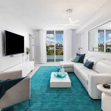 Downtown Miami Condo Remodel for a Bespoke Bayfront Retreat