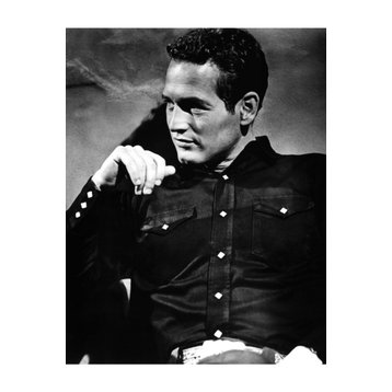 Hollywood Star Photographic Artwork | Andrew Martin Paul Newman, 47" X 71"