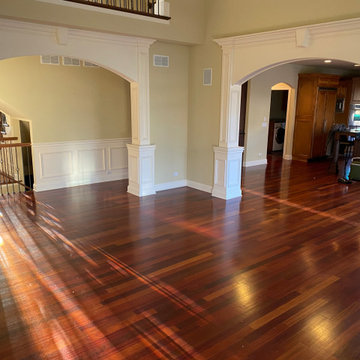 St Charles IL sand and finish