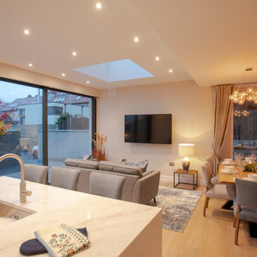 Open plan living space