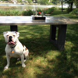 Concrete Dining Table Indoor or Out - Dining Tables