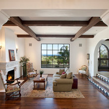 Santa Barbara Style living room