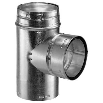 DuraVent 5GVT 5" Inner Diameter - Type B Round Gas Vent Pipe - - Aluminum