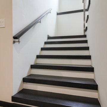 Project #70 | Open-Riser Staircase with Cable Railing