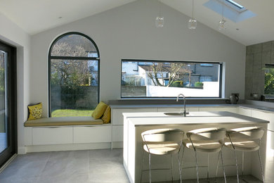 Inspiration for a contemporary home design in Dublin.