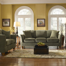 Green Sofa - Living Room Decor