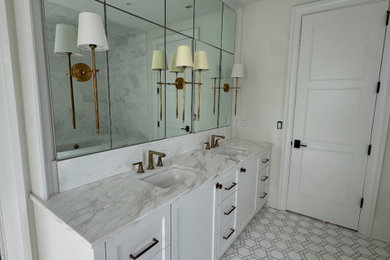 Example of a bathroom design in Atlanta