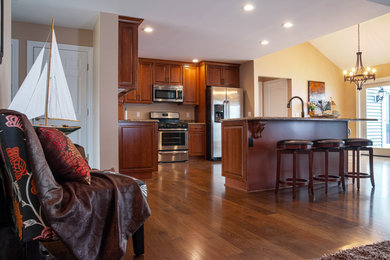 Example of a kitchen design in Other