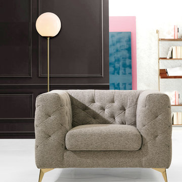 Chic Home Soho Club Chair, Sandy