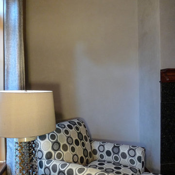 American Clay Fireplace