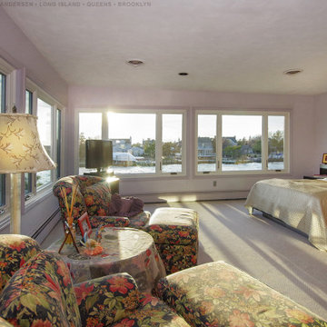 Large New Windows in Stunning Bedroom - Renewal by Andersen Long Island